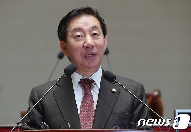 김성태 자유한국당 원내대표. 뉴스1 © News1 박정호 기자