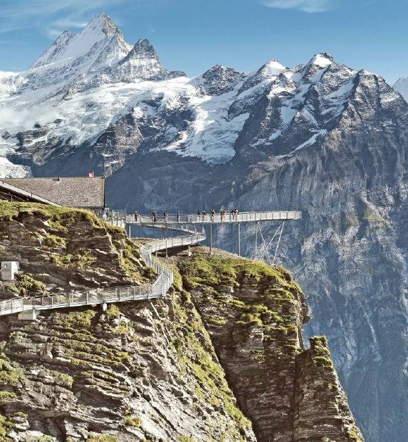 그린델발트 피르스트의 클리프워크