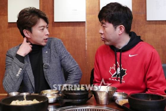 김나진 허일후 아나운서/ 사진=김창현 기자