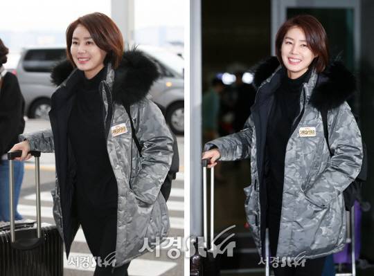 ‘정글의 법칙’ 촬영 차 출국 중인 김성령(사진=서경스타DB)