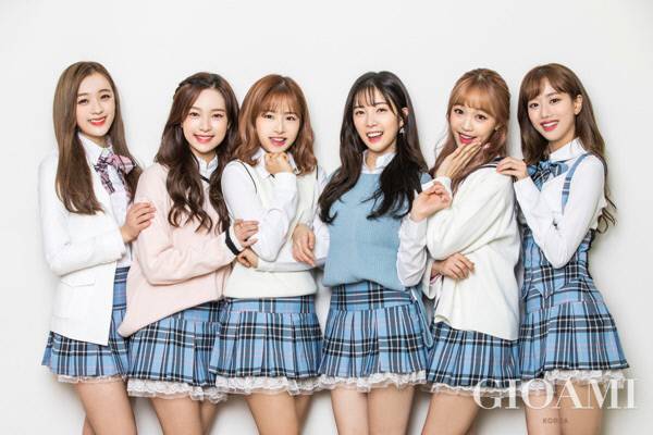 그룹 에이프릴. 사진제공 지오아미코리아