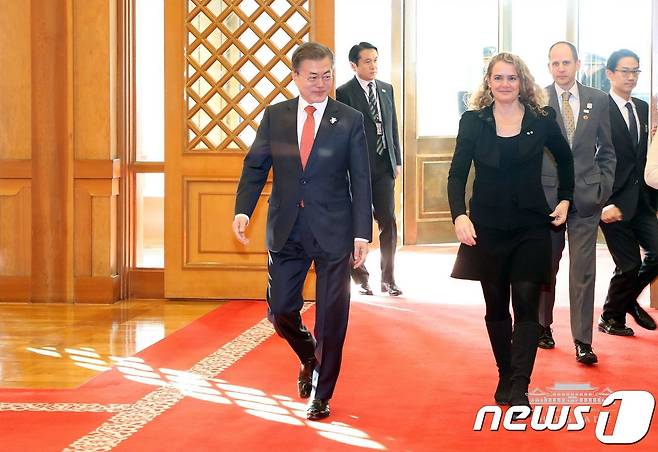 (청와대 페이스북) 2018.2.7/뉴스1 © News1
