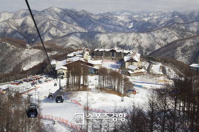 하이원 마운틴콘도의 겨울 풍경. 사진 | 하이원리조트 제공