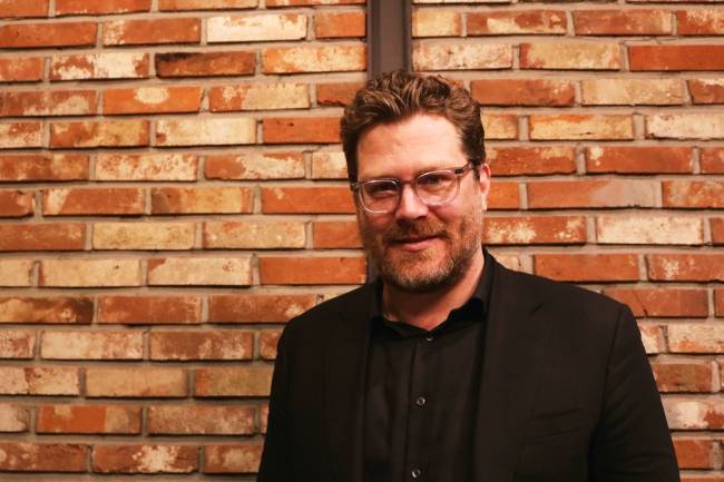 Zach Lebeau, chief executive at SingularDTV (Son Ji-hyoung/The Korea Herald)