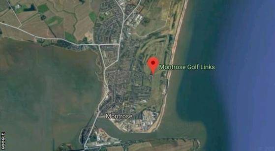 스코틀랜드 해안가에 위치한 몬트로스 링크스.