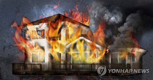 건물 화재 PG [연합뉴스 자료사진]