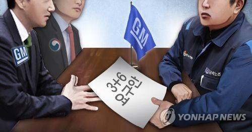 한국GM 노조, 정부와 사측에 3+6 요구안 제시 (PG) [제작 조혜인, 최자윤] 일러스트, 합성사진