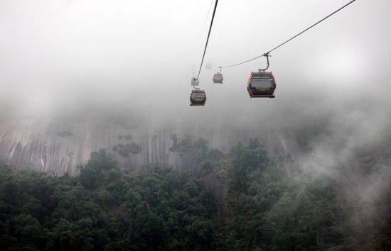 바나힐로 가는 아시아에서 두번째로 긴 케이블카