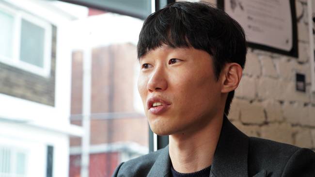 다양한 아르바이트를 해봤던 광진은 "무슨 일을 하든 열심히 했다"고 회상했다. 또한 "어떤 일을 그만둔다고 하면 항상 나를 잡았다"고 강조했다. / 양유창 기자