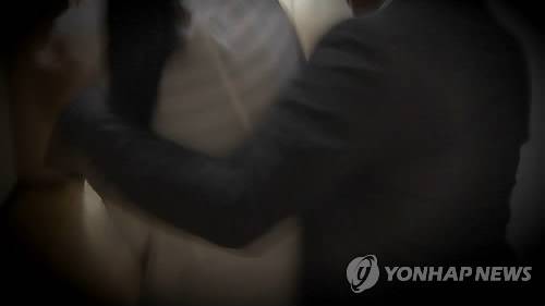 성추행  [연합뉴스TV 제공]