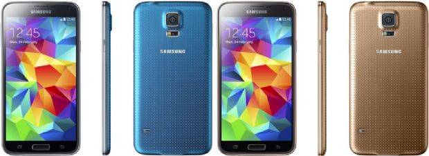 갤럭시S5 일렉트릭블루,