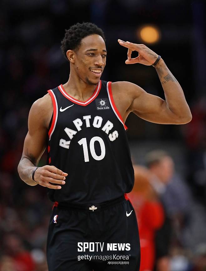 ▲ 더마 드로잔(토론토 랩터스)