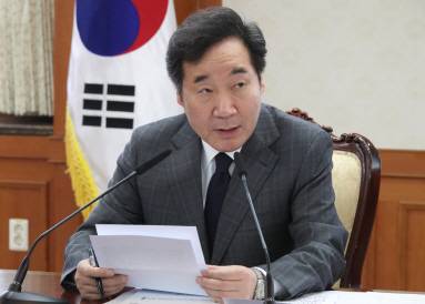 이낙연 국무총리가 5일 오후 서울 세종로 정부서울청사에서 열린 장애인정책조정위원회에 참석해 발언하고 있다. 사진=연합뉴스.