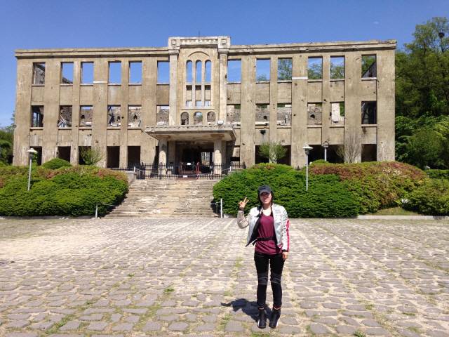 어느날의 노동당사…자전거 매니아들도 많이 찾아오시더군요.