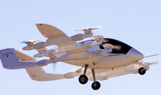 뉴질랜드서 시험비행 중인 것으로 알려진 에어택시 '코라'. [사진 키티호크 웹페이지]