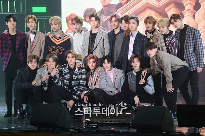 그룹 NCT. 사진｜강영국 기자