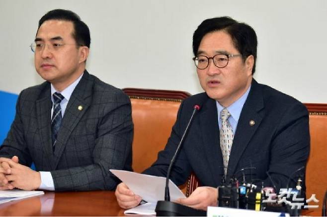 더불어민주당 우원식 원내대표.(사진=윤창원 기자/자료사진)