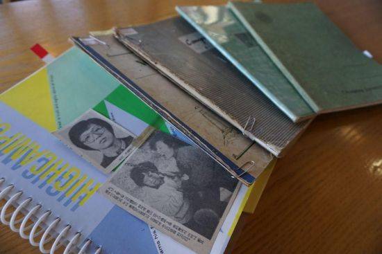 이재명 후보가 어린시절 쓴 6권의 일기장