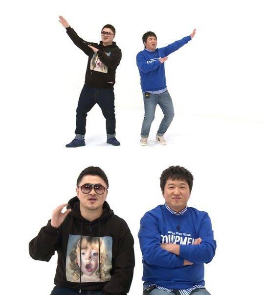 데프콘(왼쪽), 정형돈/사진=MBC 에브리원 ‘주간아이돌’