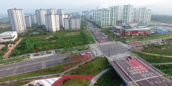 입주 4년차인 경기도 양주신도시 내 아파트값이 최근 오르고 있다. 이곳에선 올해 아파트 6000여 가구, 공동주택용지 3개 필지가 분양될 예정이다. [사진 LH]