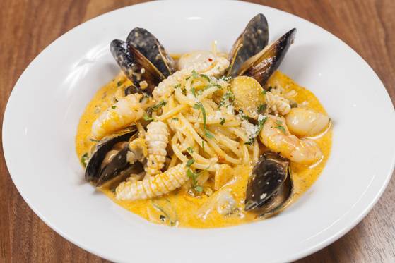 해산물 로제 파스타(1만8000원)