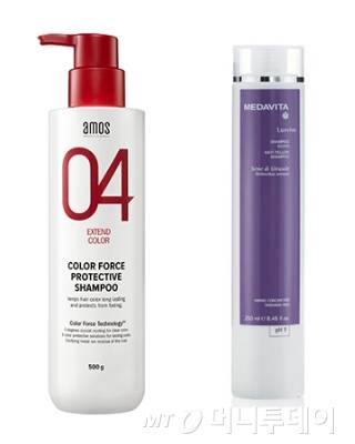칼라포스 프로텍티브샴푸, 샴푸 실버/사진=아모스프로페셔널, 메다비타