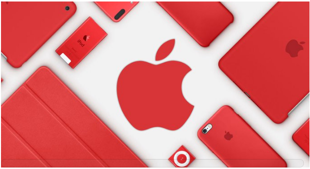 애플은 지난해에도 아이폰7 프로덕트 레드 스페셜 에디션을 내놓았던 바 있다. 차이점은  컬러.  - 사진 애플 제공