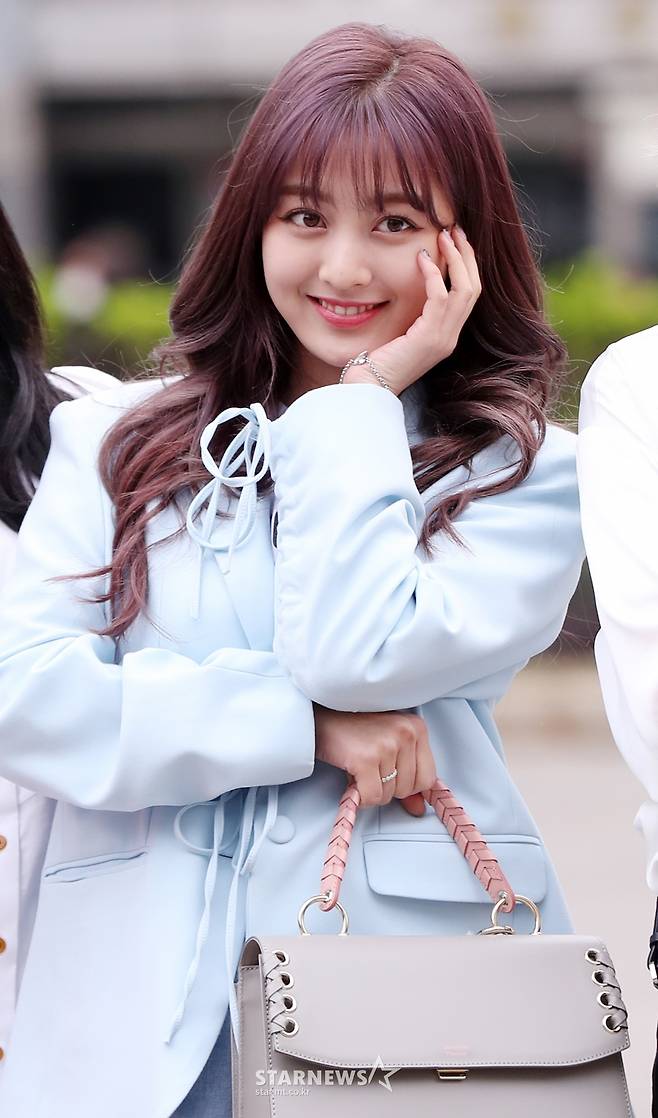 [★포토]'지효 꽃 폈어요'