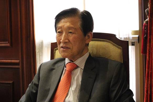 송종환 경남대 교수가 지난 19일 서울 여의도의 한 카페에서 본지와 인터뷰를 진행하고 있다./변지희 기자