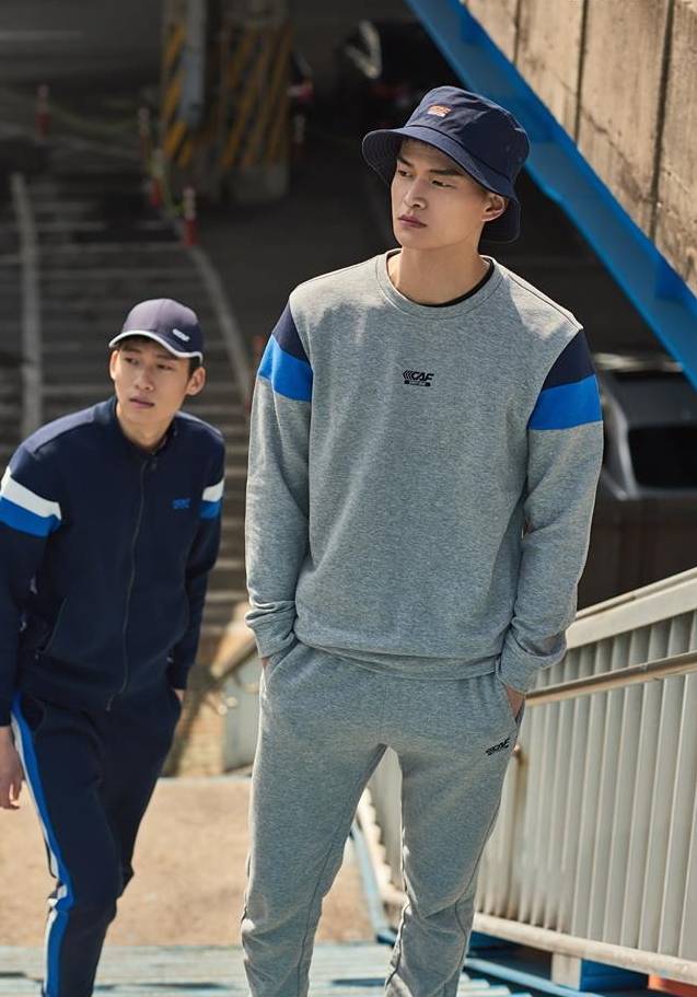 르까프 버킷햇 모델 컷 이미지.