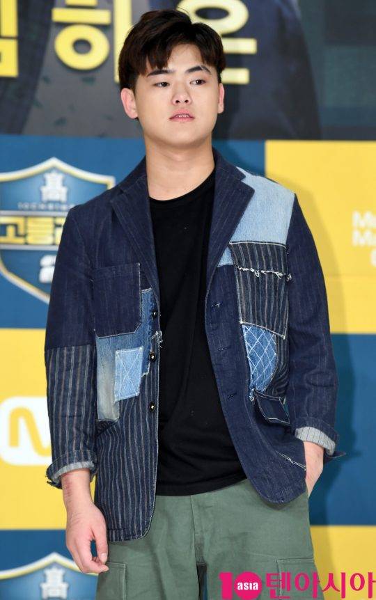 Mnet ‘고등래퍼2’에서 3위를 차지한 이병재(빈첸)가 24일 오후 서울 영등포구 타임스퀘어 아모리스홀에서 열린 종영 기념 간담회에 참석해 소속사에 대해 밝혔다. / 사진=조준원 기자 wizard333@