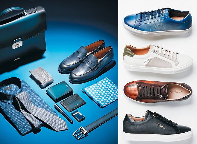 에스.티. 듀퐁’은 한국 시장 론칭 25주년을 기념해 액세서리뿐만 아니라 ‘에스.티. 듀퐁 클래식’의 의류, ‘에스.티. 듀퐁 슈즈’의 신발을 특별한 가격에 판매하는 특별 프로모션을 실시한다./에스.티. 듀퐁 제공