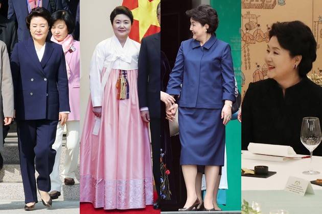 김정숙 여사 패션 / 사진 = 연합뉴스