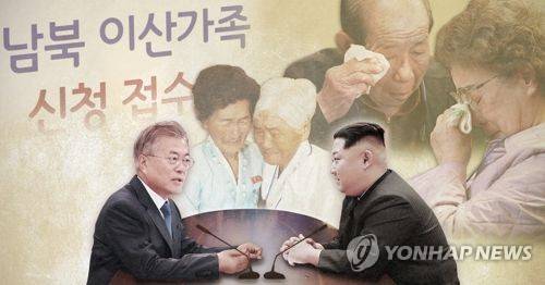 남북정상회담, 8·15 이산가족 상봉 (PG)