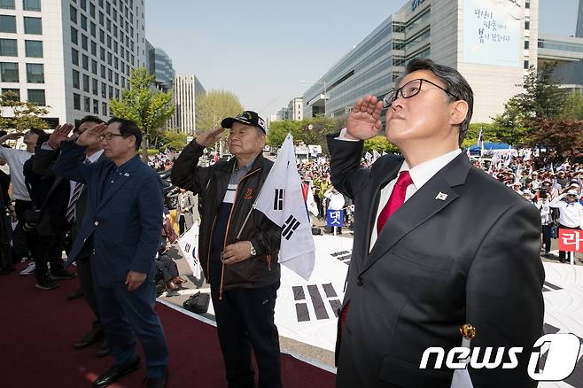 조원진 대한애국당 대표. 뉴스1 © News1 이승배 기자