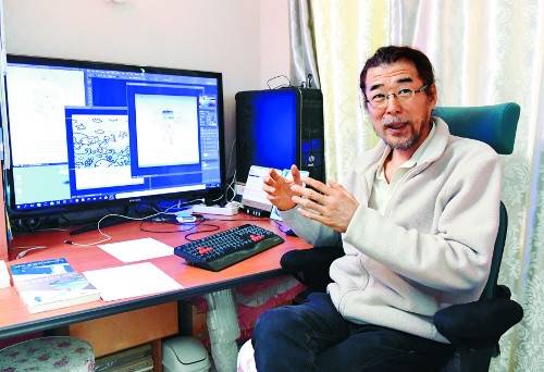 복음이 담긴 일러스트와 선교사역을 소개하는 최정훈 선교사. 인천=신현가 인턴기자