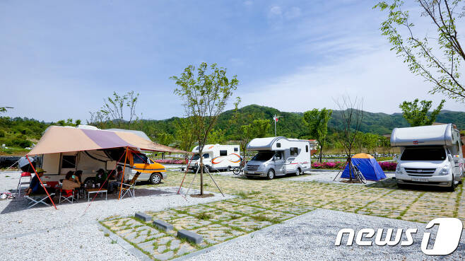 장수누리파크 오토캠핑장./뉴스1© News1