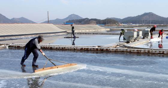 2011년에 촬여된 신안 염전의 모습. [ 프리랜서 이영균 ]