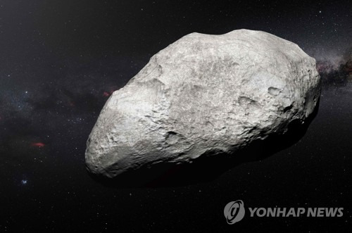 카이퍼벨트의 소행성 2004 EW95 상상도[자료사진] [AFP=연합뉴스]