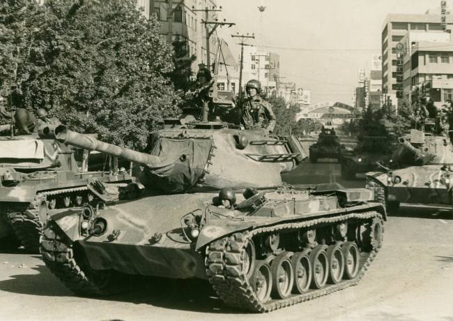 5·18 민주화운동 당시 계엄군의 모습. 대한민국 역사박물관