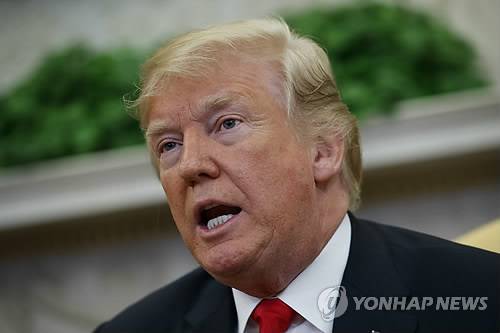 도널드 트럼프 미국 대통령