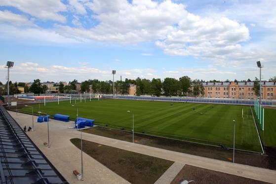 러시아 상트페테르부르크 스파르타크 훈련장 전경. [연합뉴스]