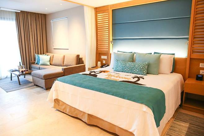 칸쿤 드림스 플라야 무헤레스 객실 모습. (사진=스테이앤모어 제공)