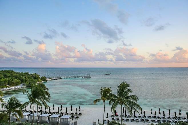 조용하고 프라이빗한 휴양을 즐기기에 안성맞춤인 칸쿤 니죽 리조트. (사진=스테이앤모어 제공)