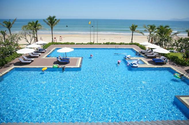 다낭 빈펄 오션 리조트 메인 수영장. (사진=스테이앤모어 제공)