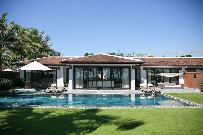 전 객실이 풀빌라로 이뤄져 있는 다낭 퓨전마이아. (사진=스테이앤모어 제공)