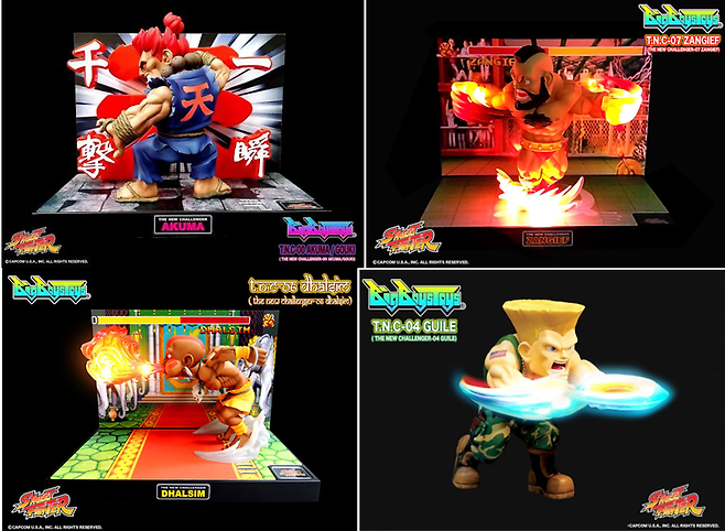 스트리트 파이터 피규어