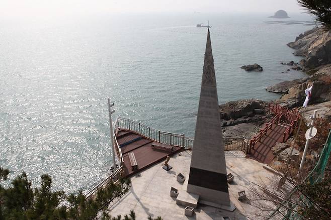 망망대해를 품에 안은 한반도 최남단 땅끝탑