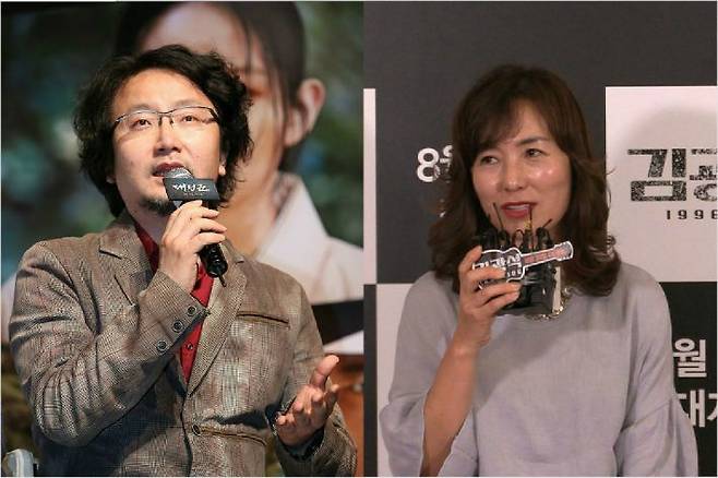 정윤철 감독과 공지영 작가. (사진=이십세기폭스코리아, (주)비엠컬처스 제공)
