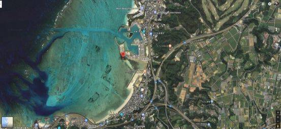 한국 포털 검색에서는 좀처럼 찾을 수 없는 '히토우지마 귀신의 섬' 위치다. [사진 현종화]